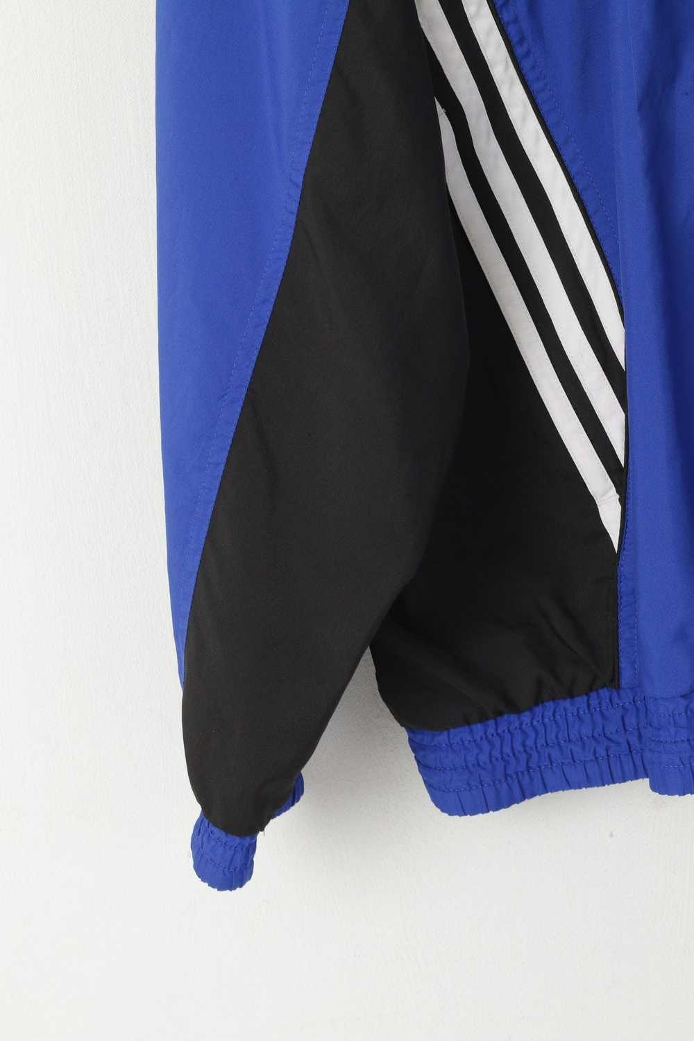 Adidas Adidas Men L 186 Jacket Blue Vintage Zip U… - image 3