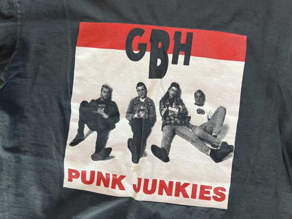 Band Tees × Vintage Vintage 1996 G.B.H PUNK JUNKI… - image 3
