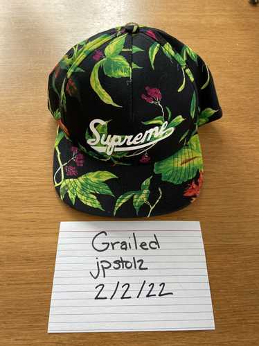 Supreme Supreme Black Tropical Snapback - image 1