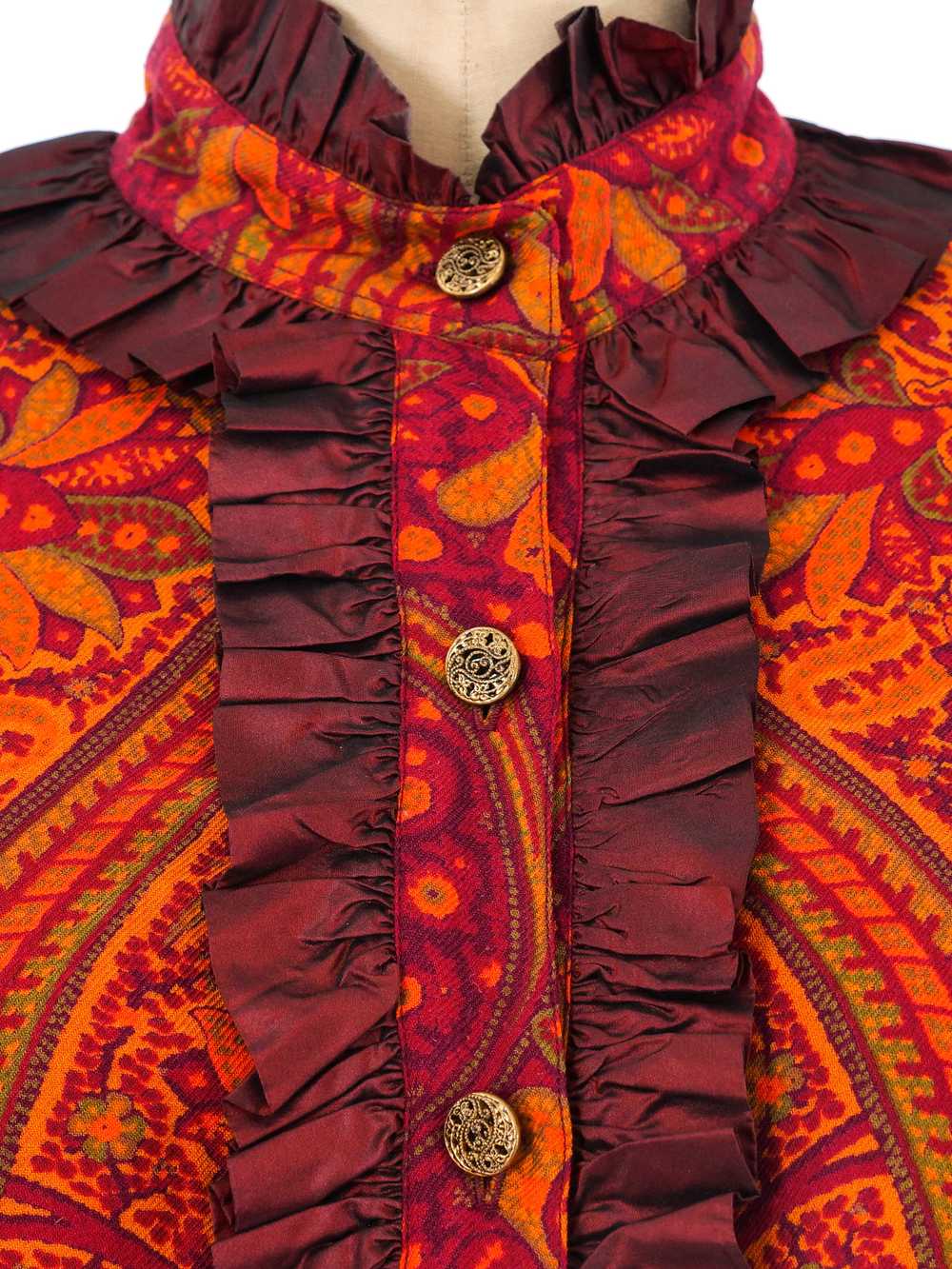 Yves Saint Laurent Paisley Skirt Ensemble - image 6