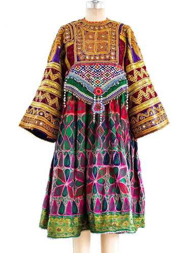 Afghani Embellished Dancing Dress
