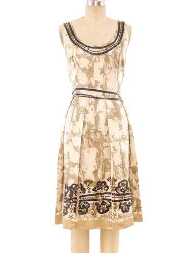 Prada Abstract Print Tank Dress - image 1