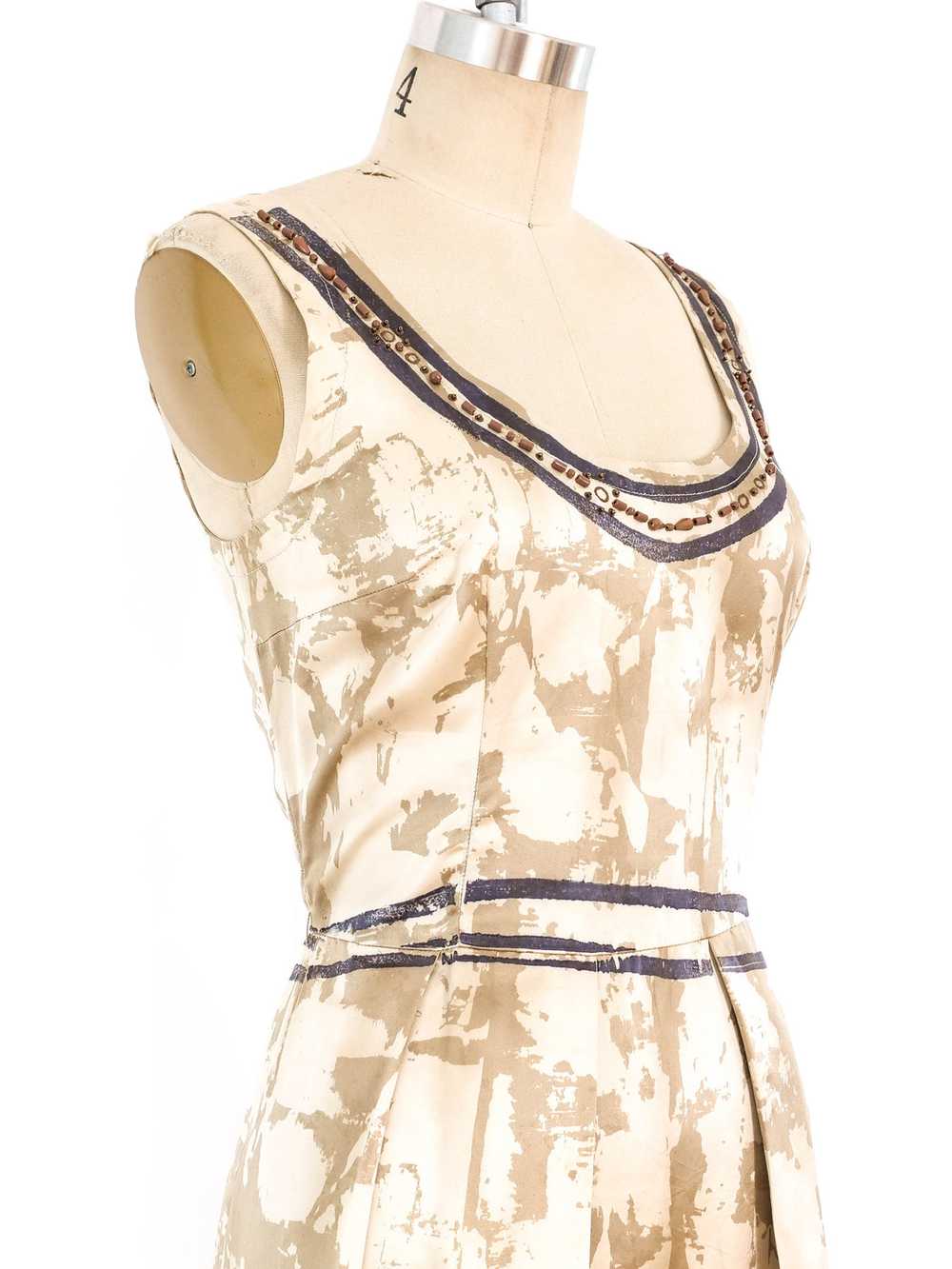 Prada Abstract Print Tank Dress - image 4