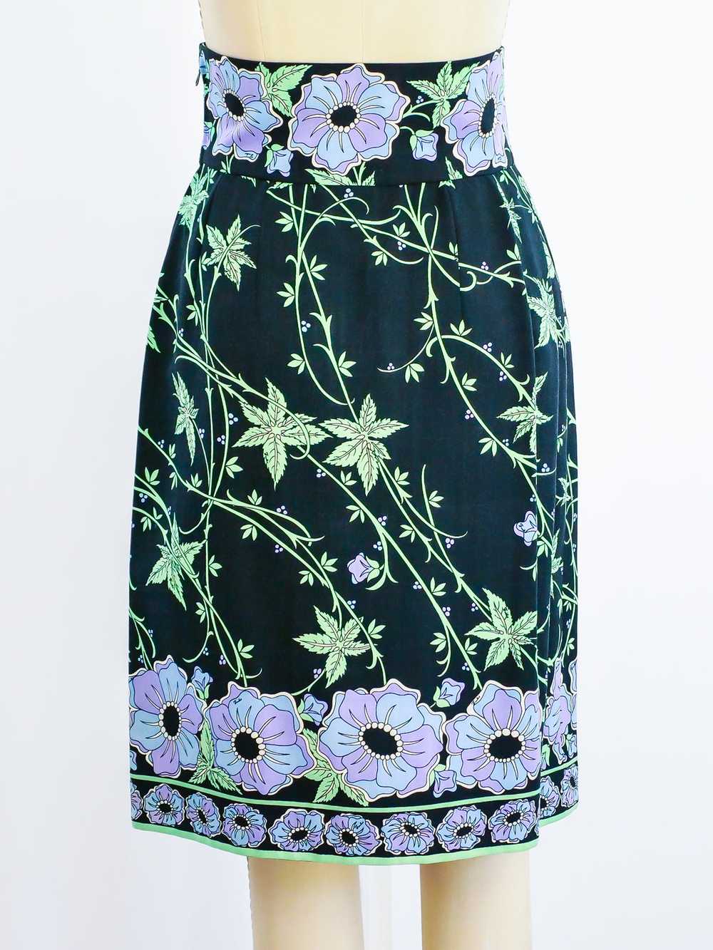 Emilio Pucci Printed Skirt - image 3