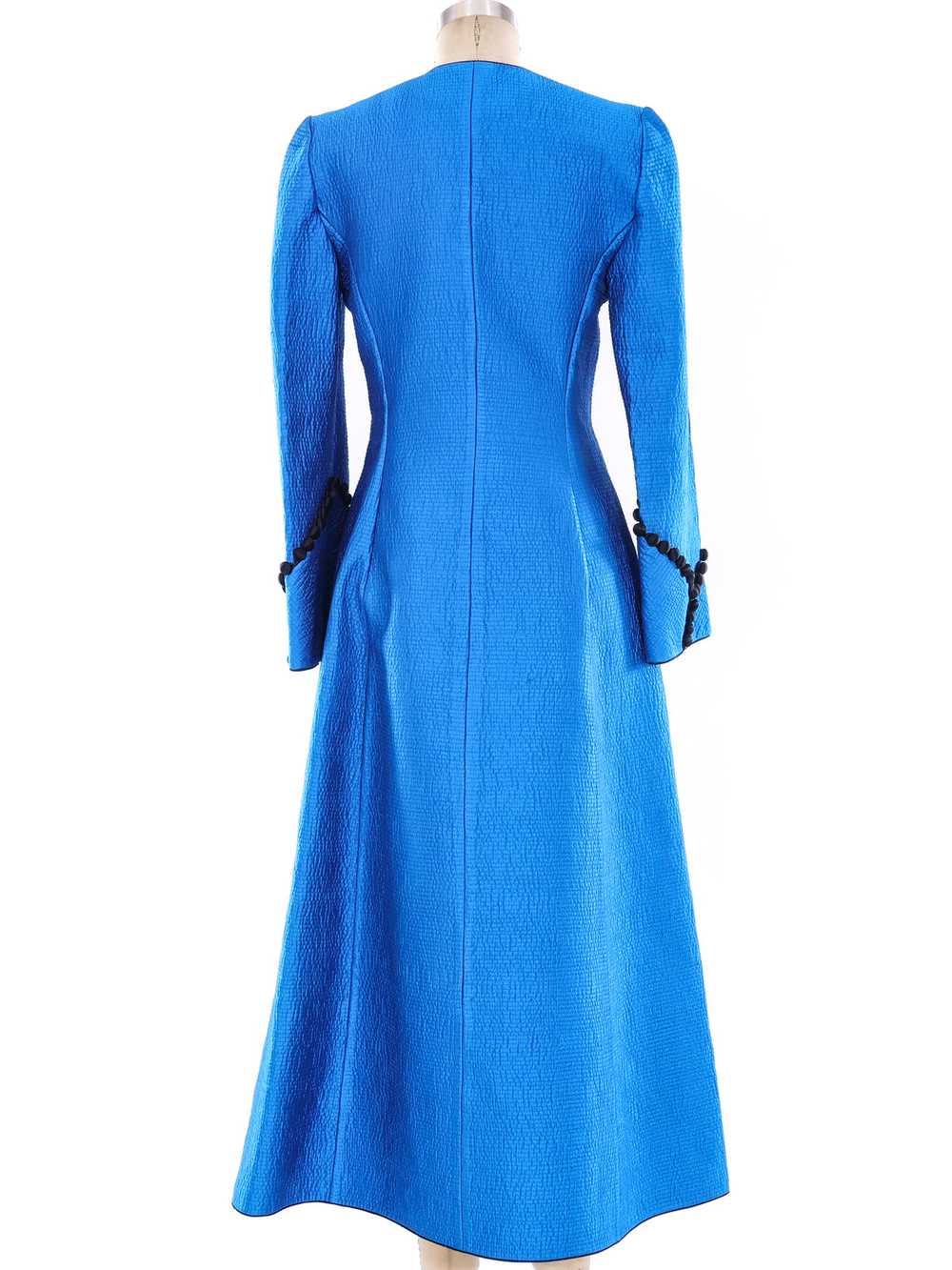Mary McFadden Quilted Coat Dress - image 4