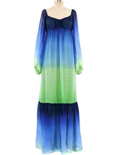 Givenchy Ombre Silk Gown