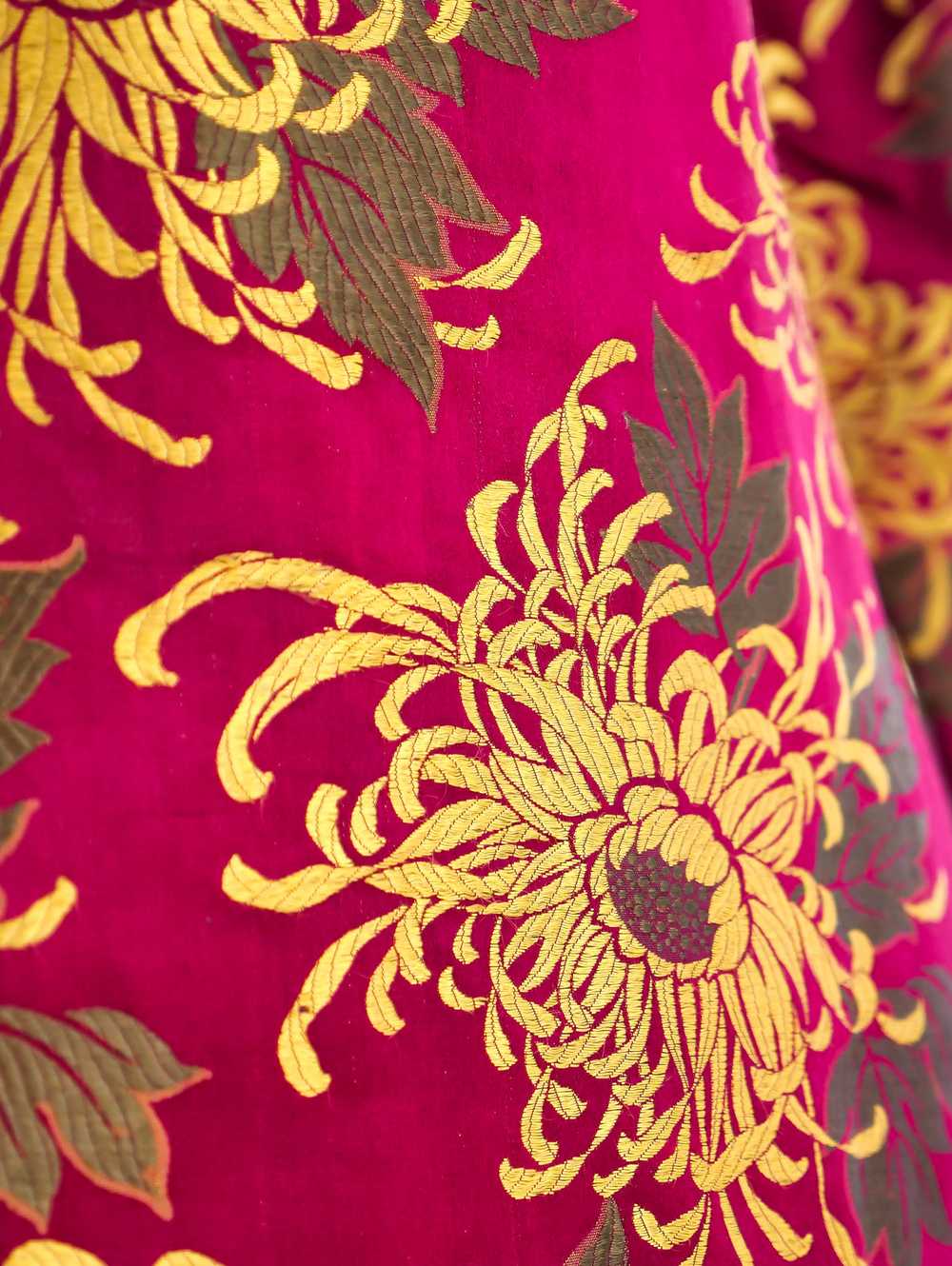 Floral Brocade Silk Xi Pao Jacket - image 2