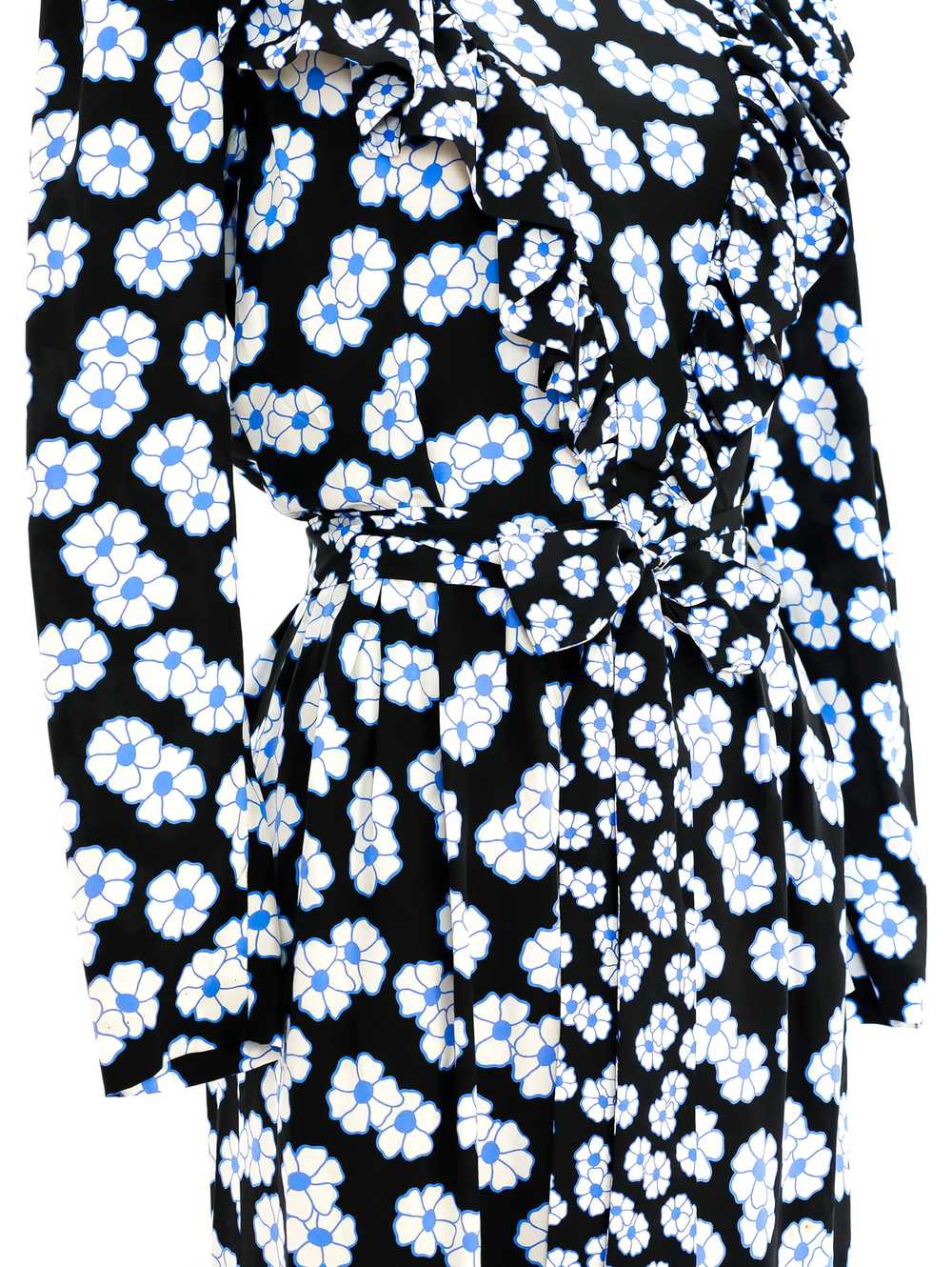 Yves Saint Laurent Floral Ruffle Dress - image 5