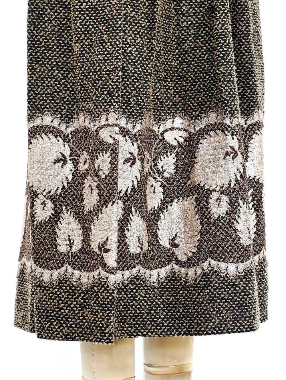 Geoffrey Beene Tweed and Lace Skirt Ensemble - image 2
