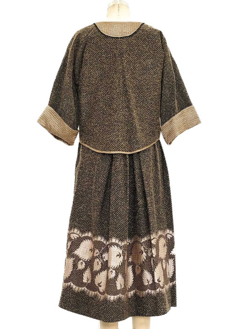 Geoffrey Beene Tweed and Lace Skirt Ensemble - image 5