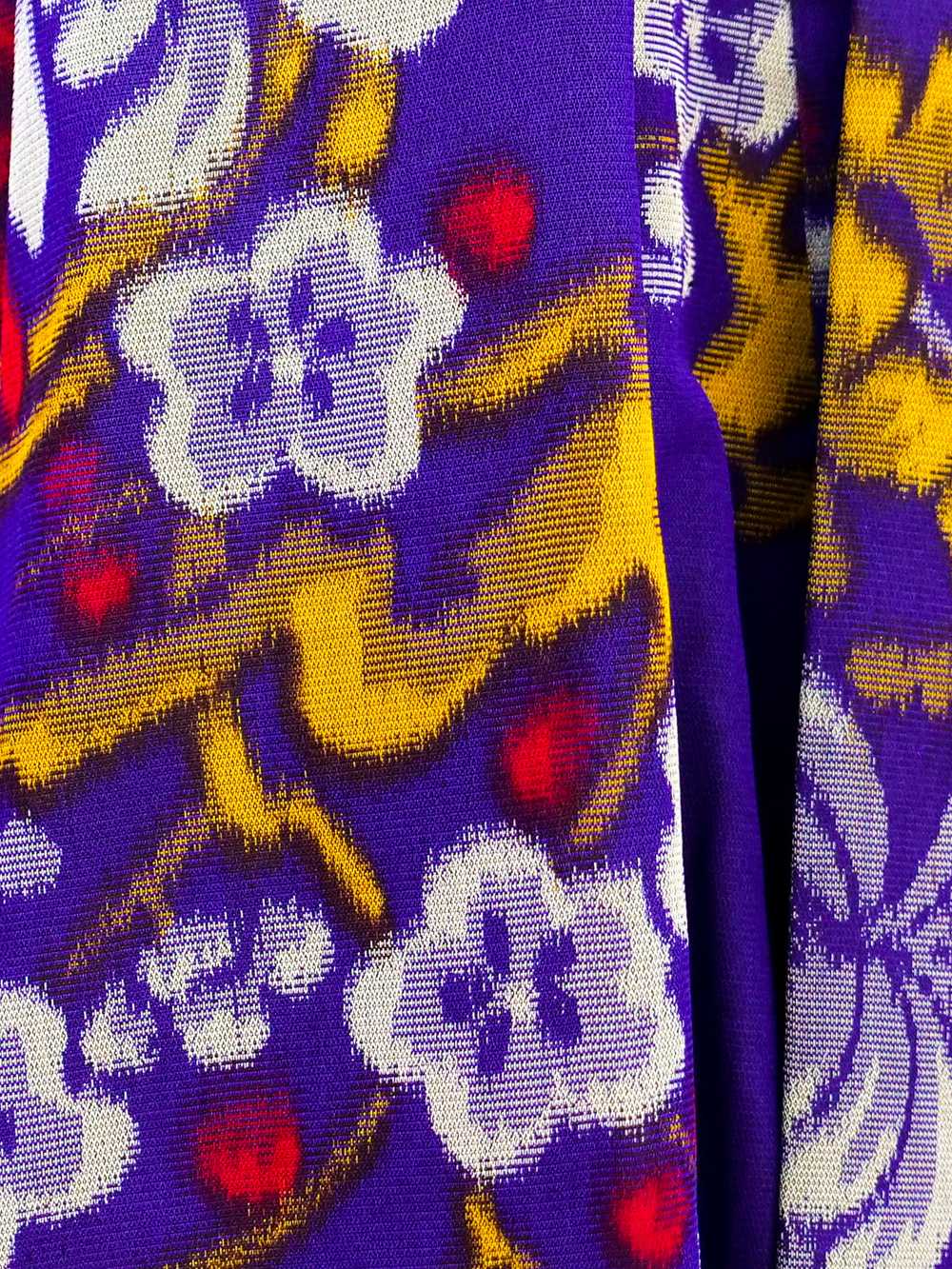 Purple Floral Printed Kimono - image 3