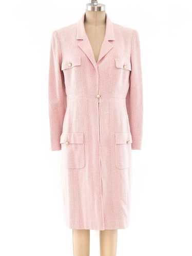 Chanel Blush Tweed Dress