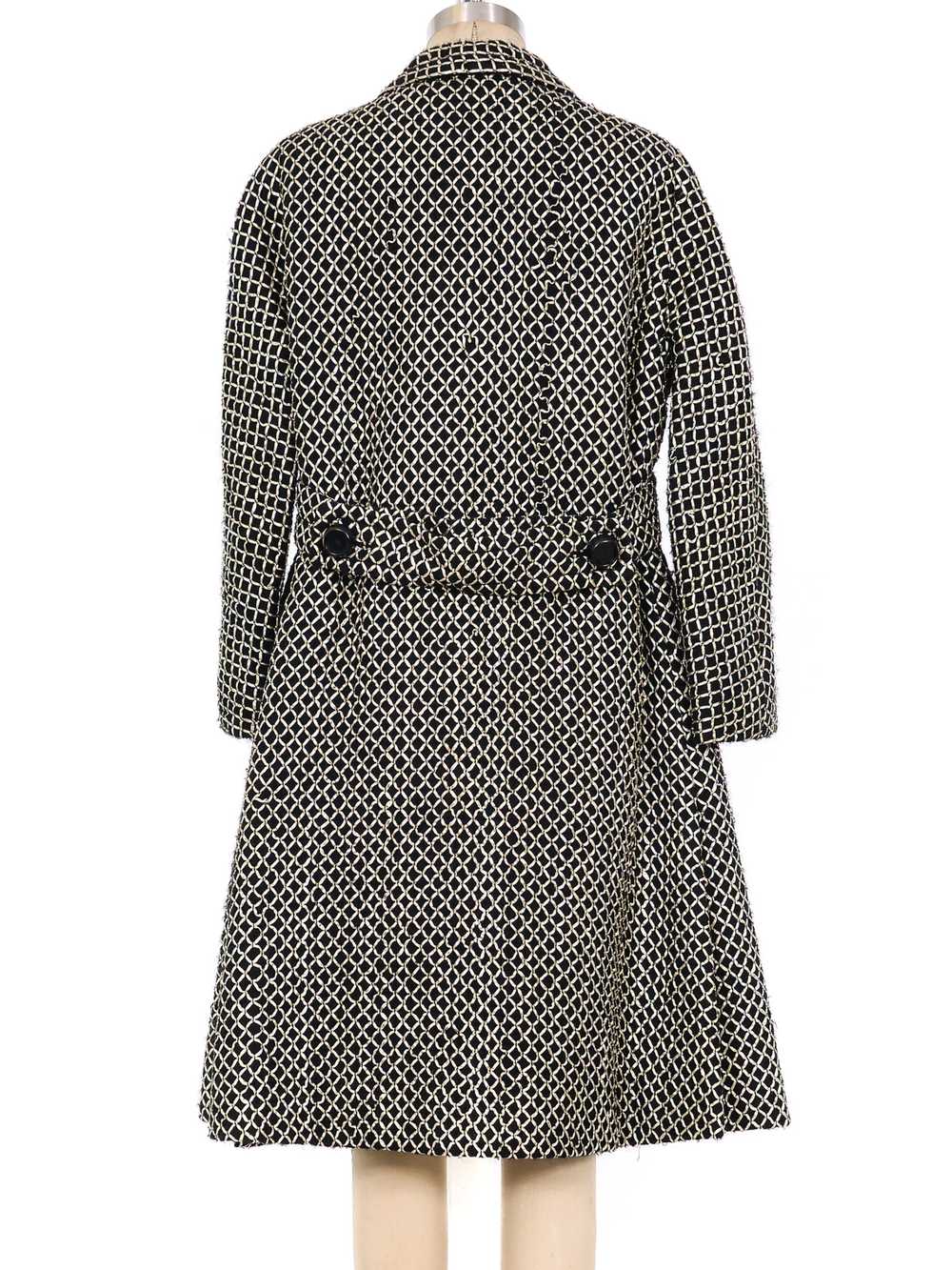 Galanos Ribbon Weave Coat - image 4