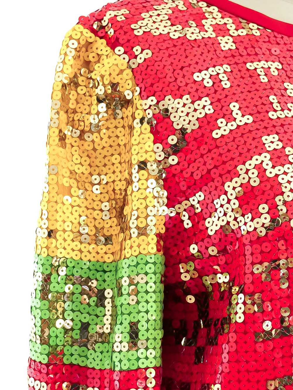 Multicolor Sequin Dress - image 2