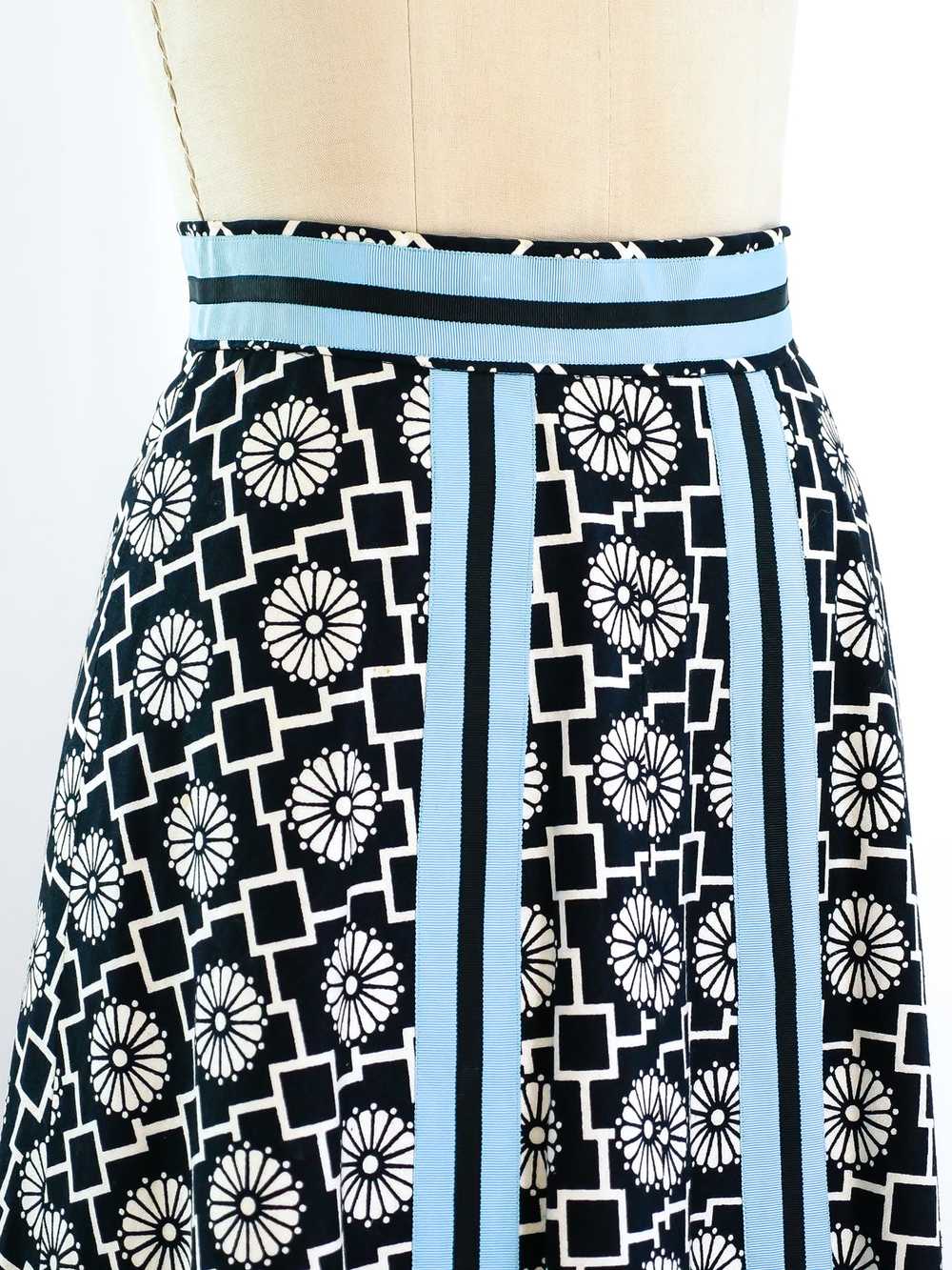 Block Printed Midi Skirt - image 5
