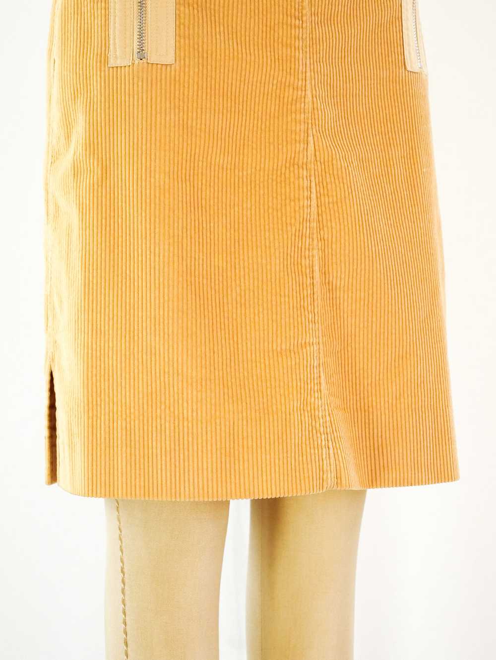 Courreges Corduroy Skirt - image 5