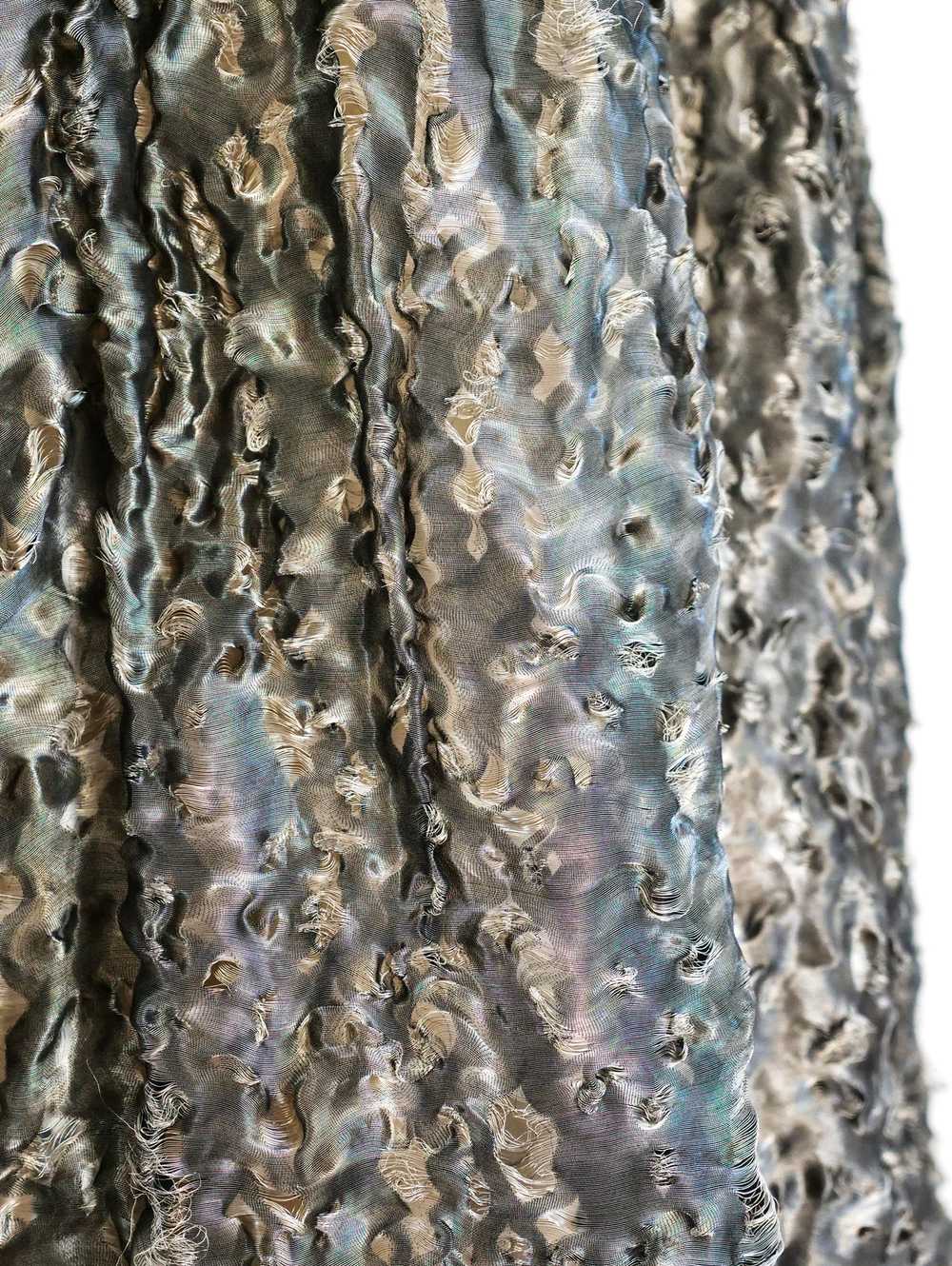 Mary McFadden Embellished Metallic Dress - image 6