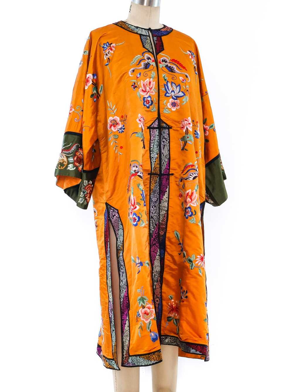 Embroidered Silk Chinese Jacket - image 4