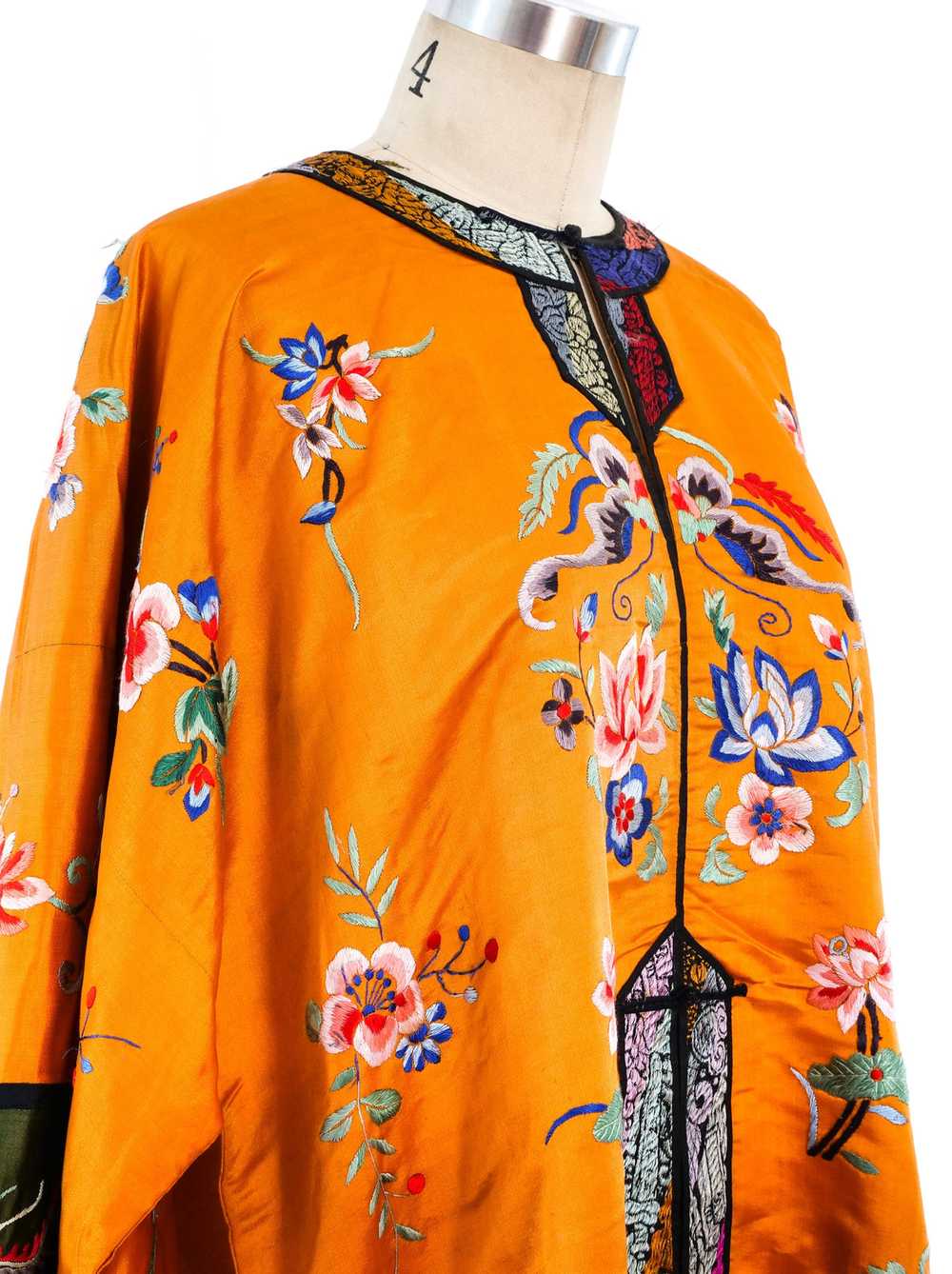 Embroidered Silk Chinese Jacket - image 5