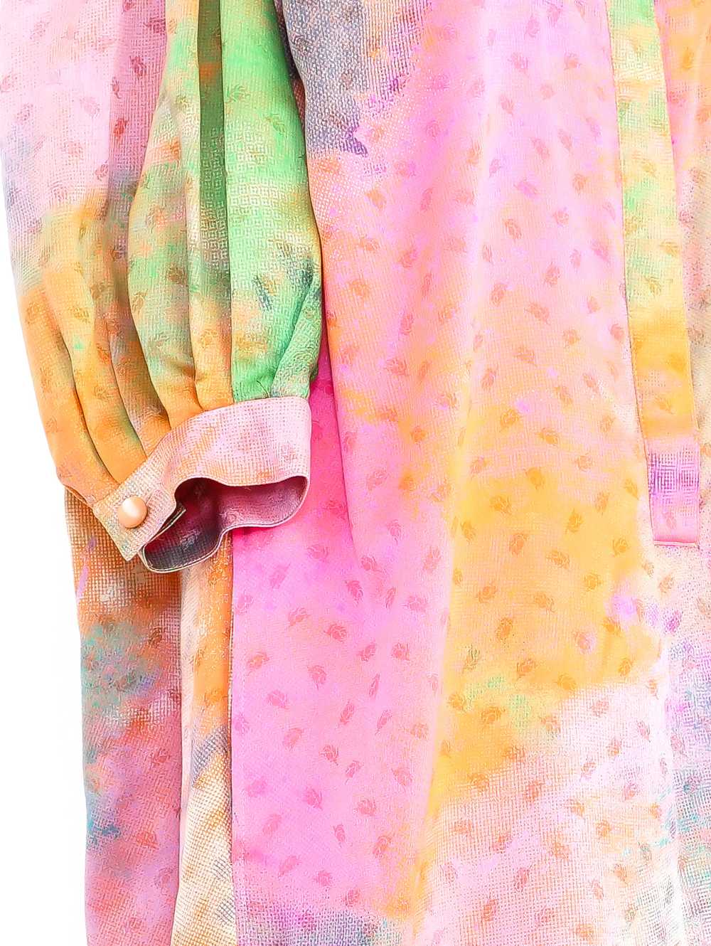 Ungaro Neon Silk Bubble Dress - image 2