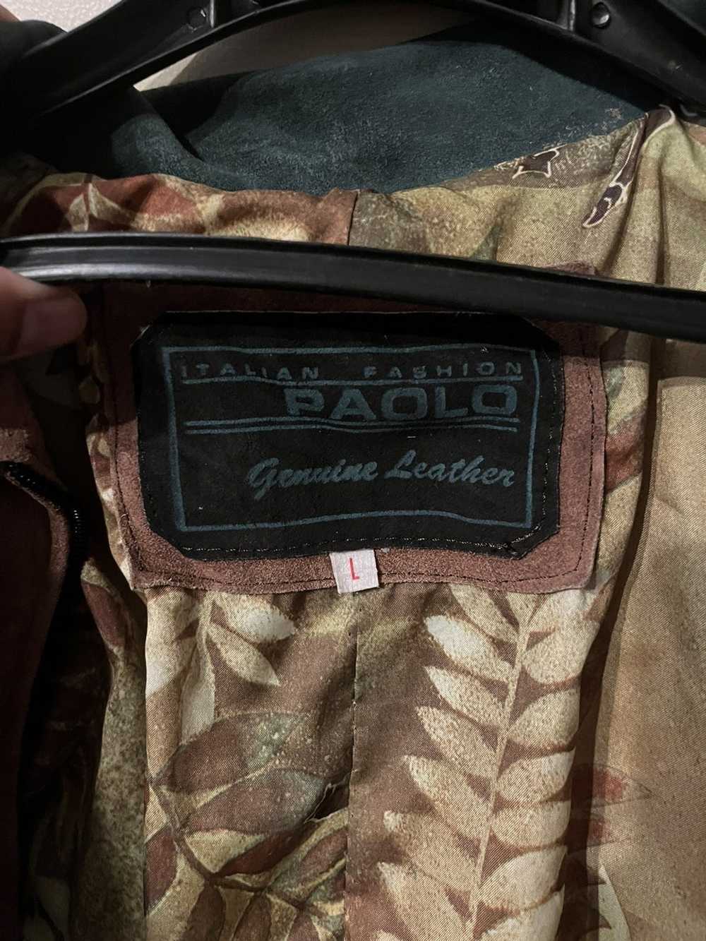 Italian Designers × Leather Jacket × Vintage Rare… - image 2