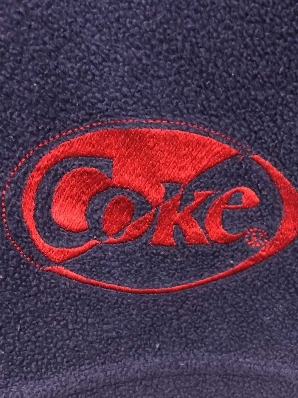 Coca Cola × Vintage Vintage Coca Cola Fleece Swea… - image 3