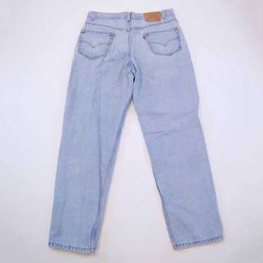 Levi's × Vintage 1999 550 Light Wash Denim Jeans - image 1