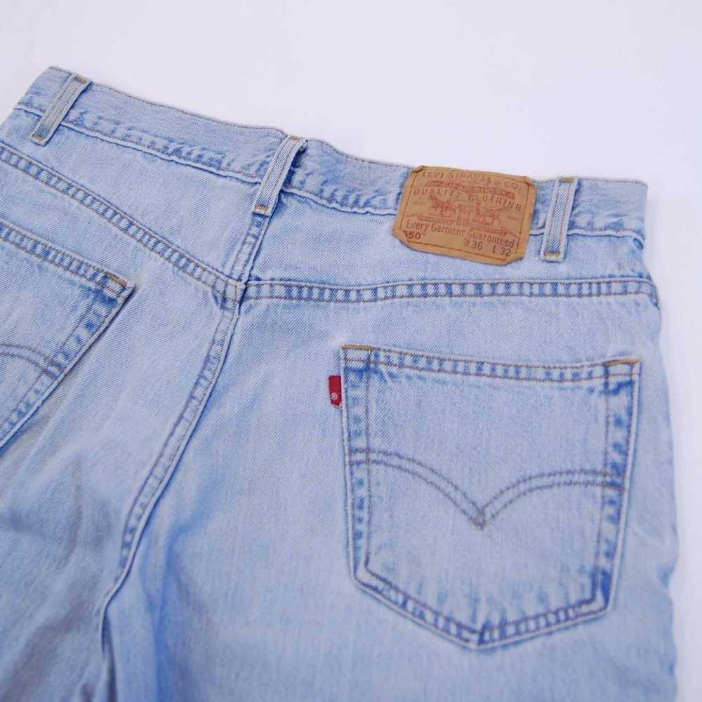 Levi's × Vintage 1999 550 Light Wash Denim Jeans - image 2