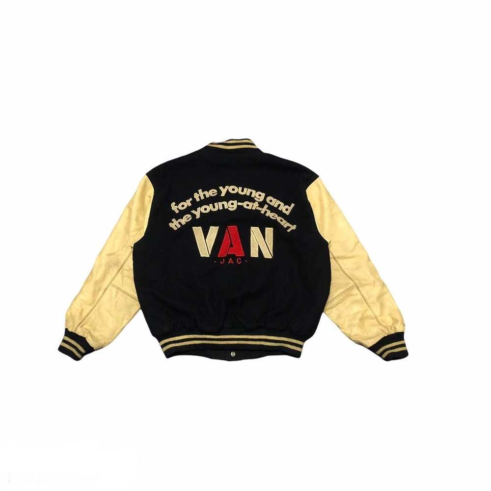 Japanese Brand × Van × Varsity Jacket Vintage Van… - image 1