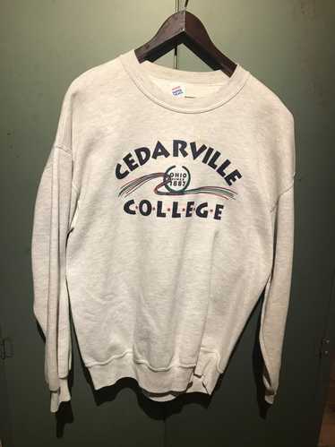 Vintage Vintage 80’s cedarville college sweatshirt