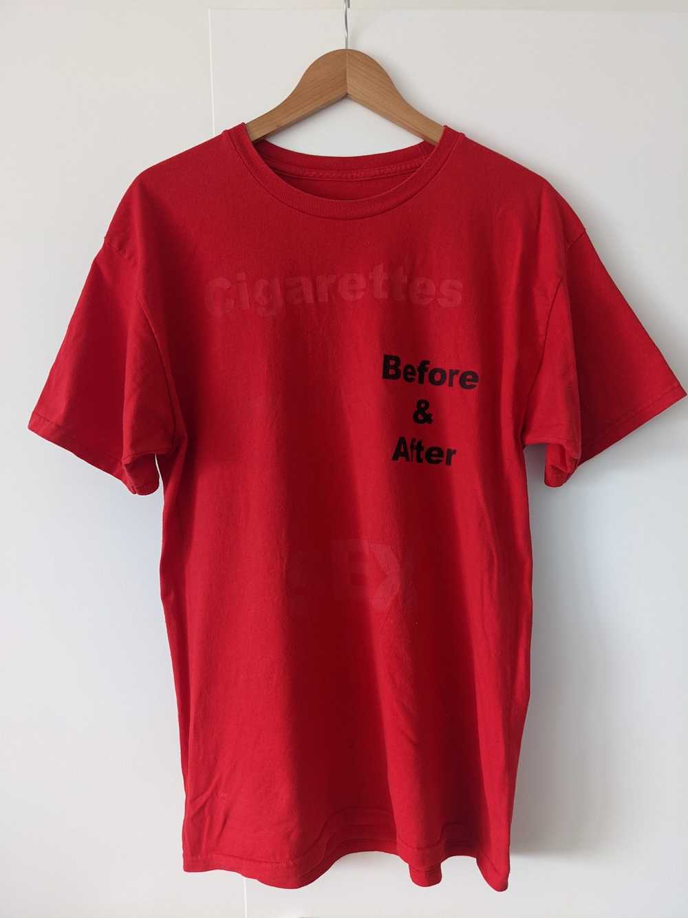 Pleasures Cigarettes Before & After Sex Tee - image 1