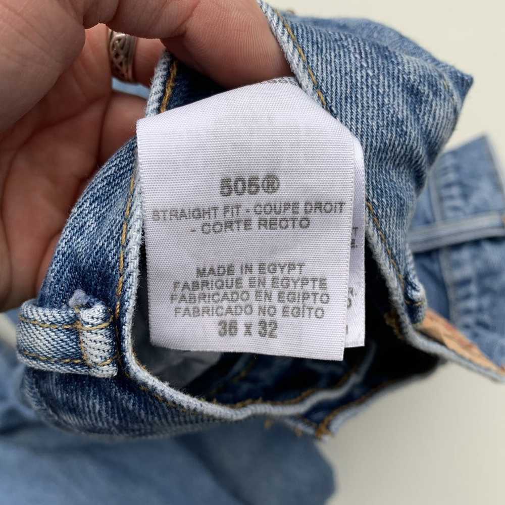 Levi's × Streetwear Levis 505 Jeans Straight Fit … - image 5