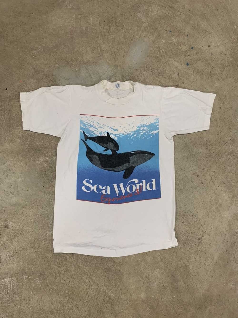 Streetwear × Vintage Vintage x 80s Seaworld Exper… - image 1