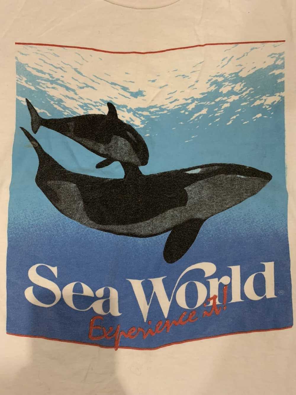 Streetwear × Vintage Vintage x 80s Seaworld Exper… - image 2