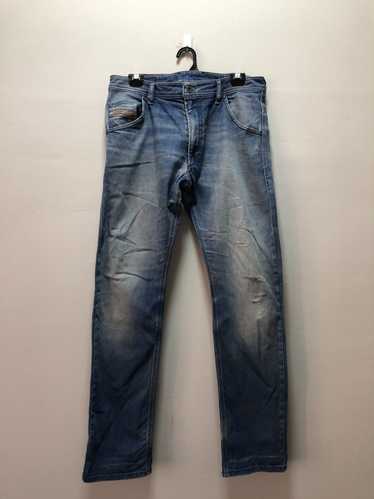 Diesel × Distressed Denim DIESEL Denim Pants Kroo… - image 1