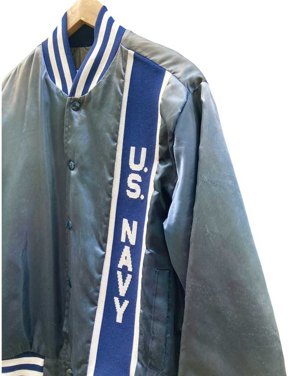 Military × Swingster × Usn Vintage US Navy Varsit… - image 3