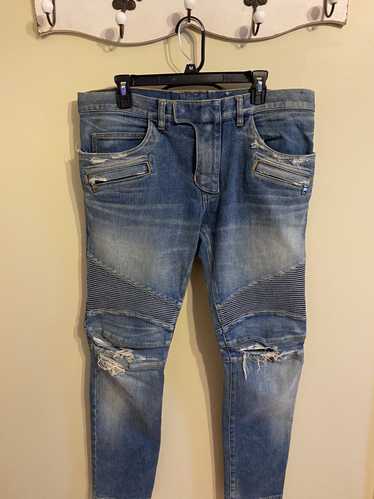 Balmain Balmain classic jeans ripped