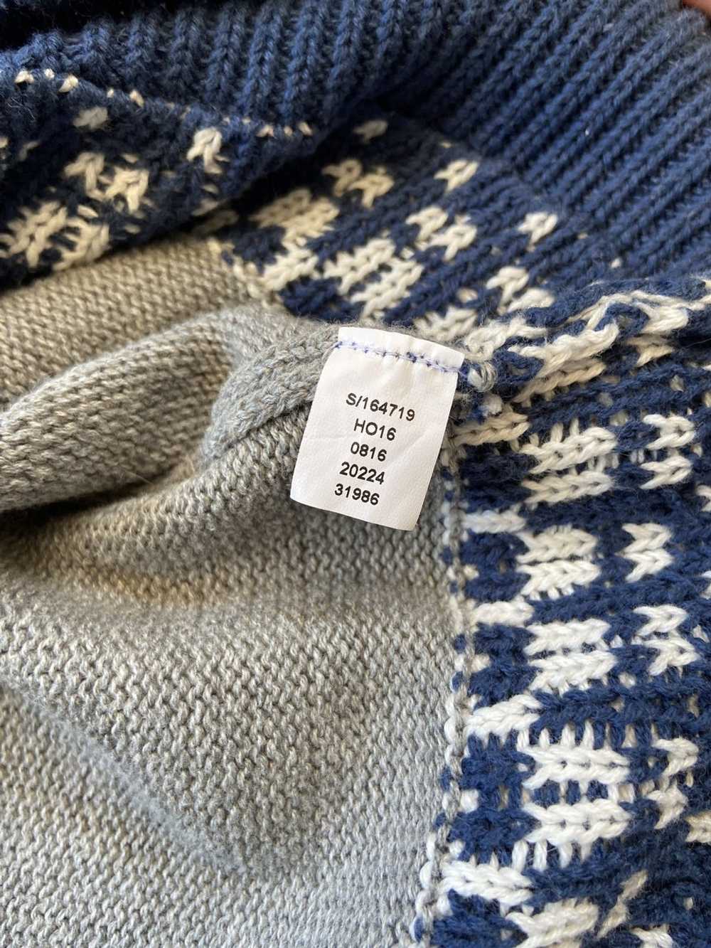 Louis Vuitton SS16 Rag Knit Sweater Navy blue Cotton ref.437897 - Joli  Closet