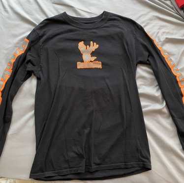 Vintage BUCKED UP redneck orange deer hunting vin… - image 1