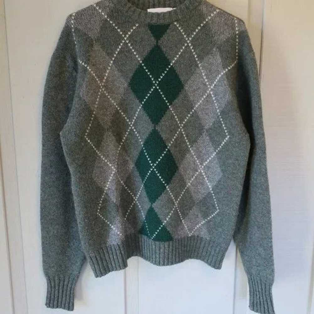 Mcgregor McGregor Argyle Sweater Vintage - image 1