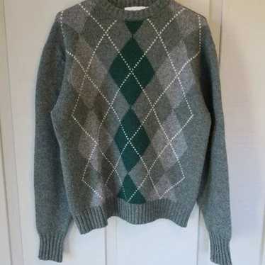 Mcgregor McGregor Argyle Sweater Vintage