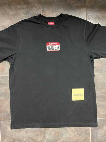 Supreme GONZ NAME TAG TEE