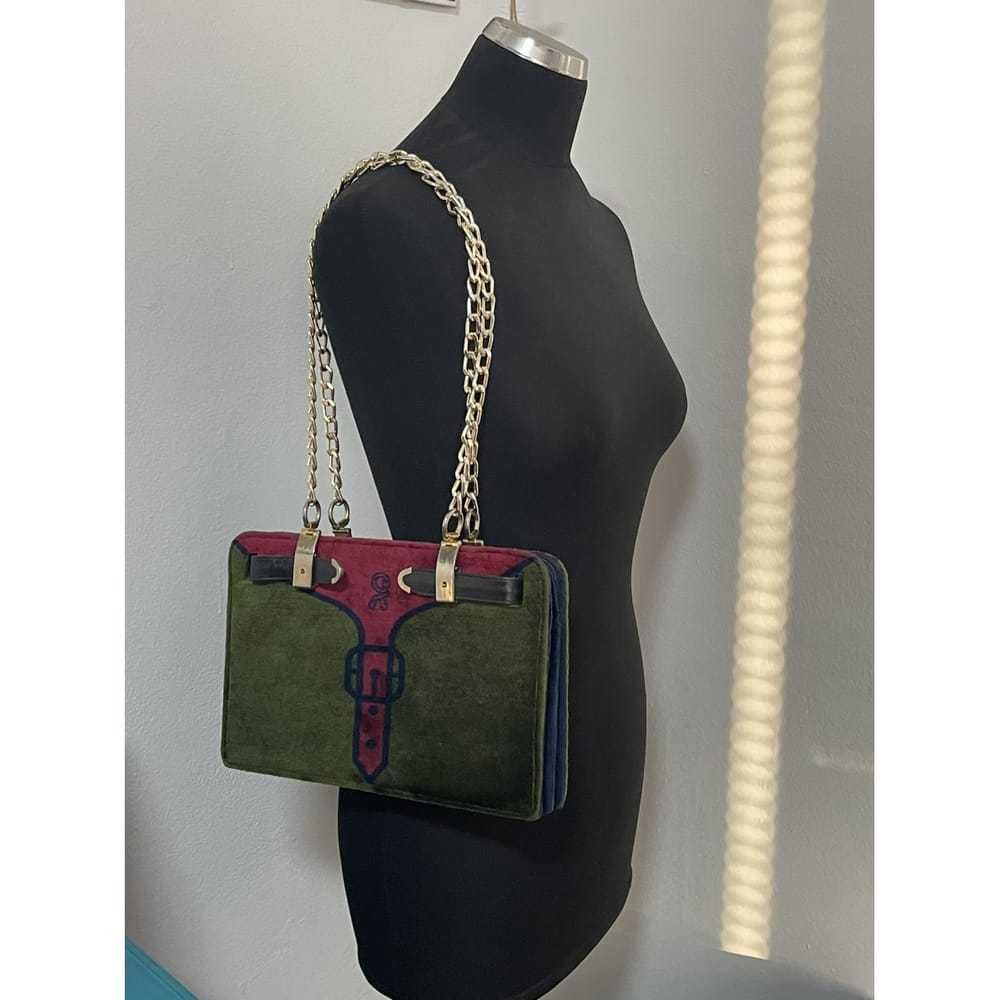 Roberta Di Camerino Velvet handbag - image 9