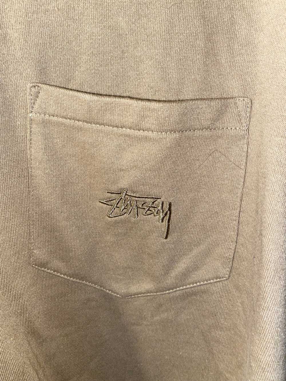 Stussy Cropped Knit Sweater - image 1