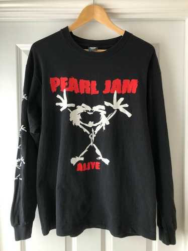Vintage 90s Pearl Jam Alive T Shirt - BIDSTITCH