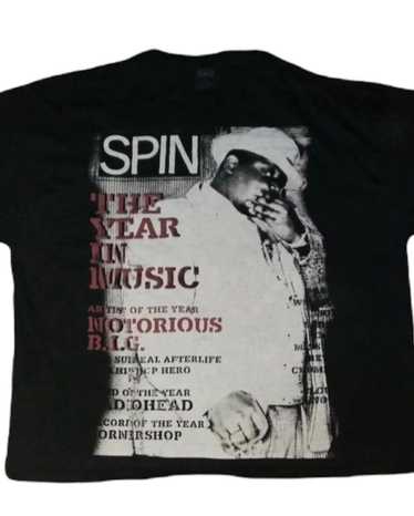 Notorious Big VINTAGE NOTARIOUS BIG T SHIRT SPIN … - image 1