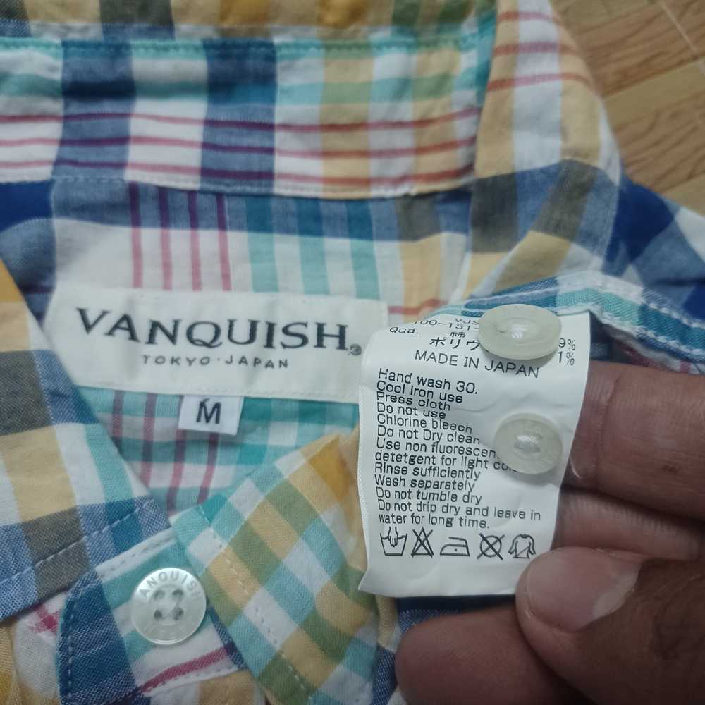 Japanese Brand × Vanquish VANQUISH CHECKERED SHIRT - image 8