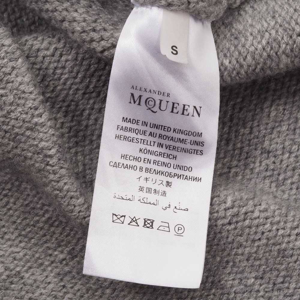 Alexander McQueen Alexander Mcqueen Cashmere Gray… - image 4