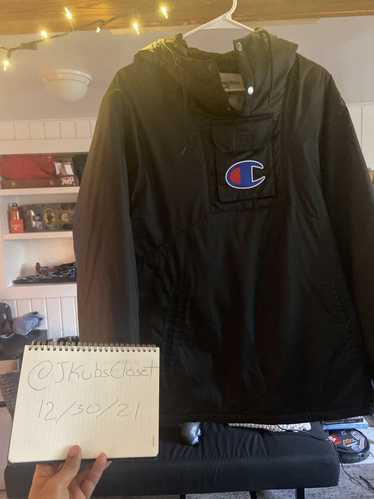 Jacket supreme x store champion