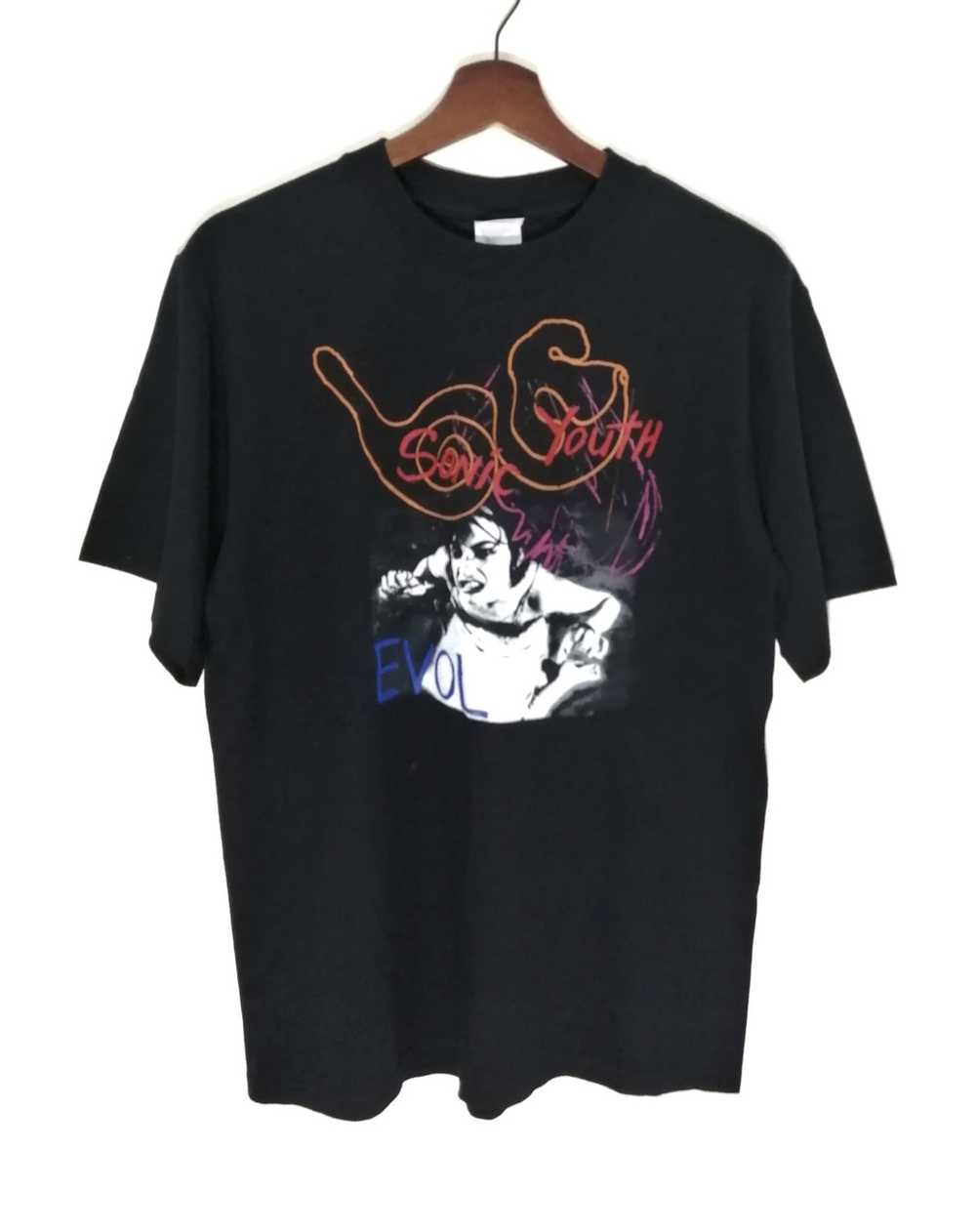 Band Tees × Rock Tees Vintage Sonic Youth Evol T-… - image 1